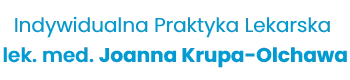 Indywidualna Specjalistyczna Praktyka Lekarska lek. med. Joanna Krupa-Olchawa Logo